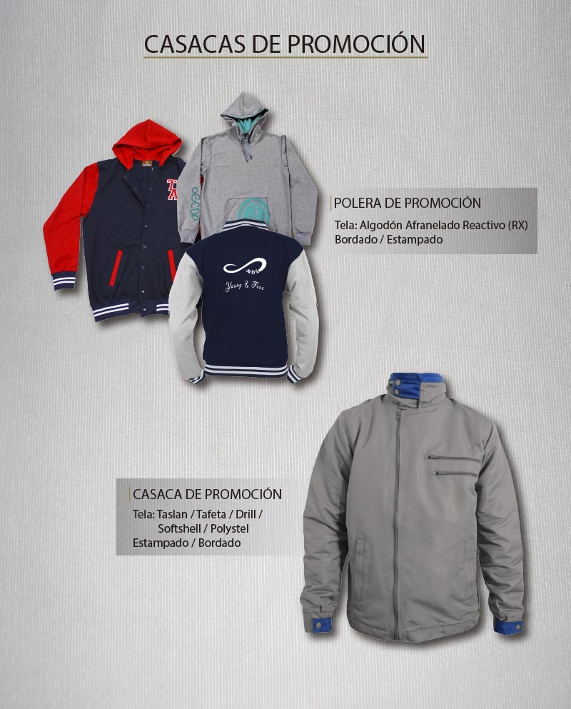 Casacas de Promoción