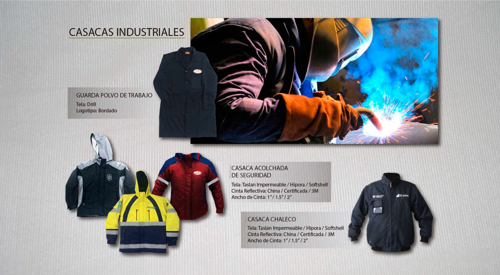Casacas Industriales