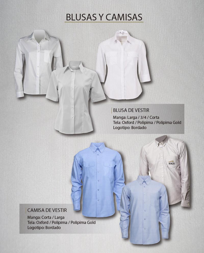 Blusas y Camisas